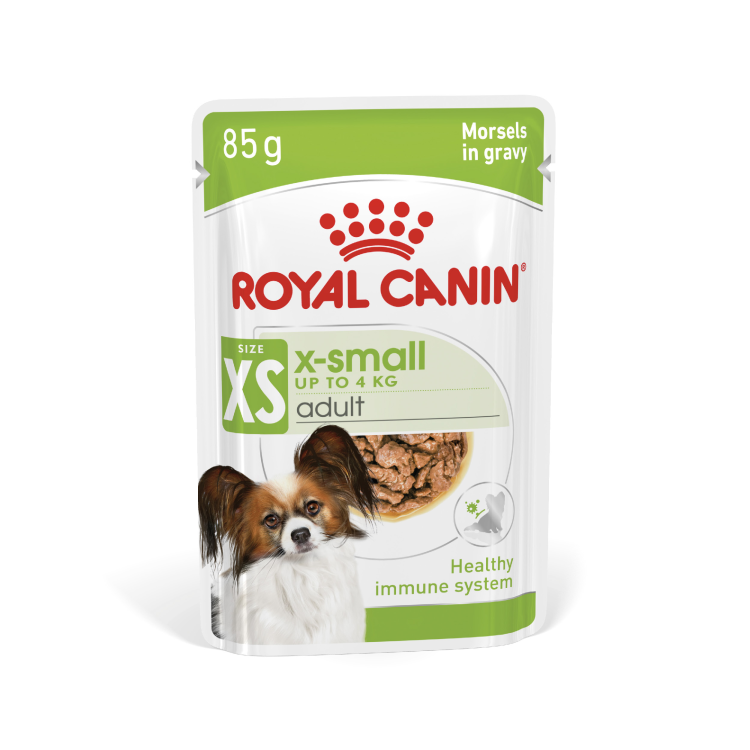 Size Health Nutrition XS Adult (Wet Food - Pouches) 12 x 85 g