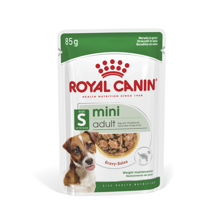 Size Health Nutrition Mini Adult (Wet Food - Pouches) 12 x 85 g