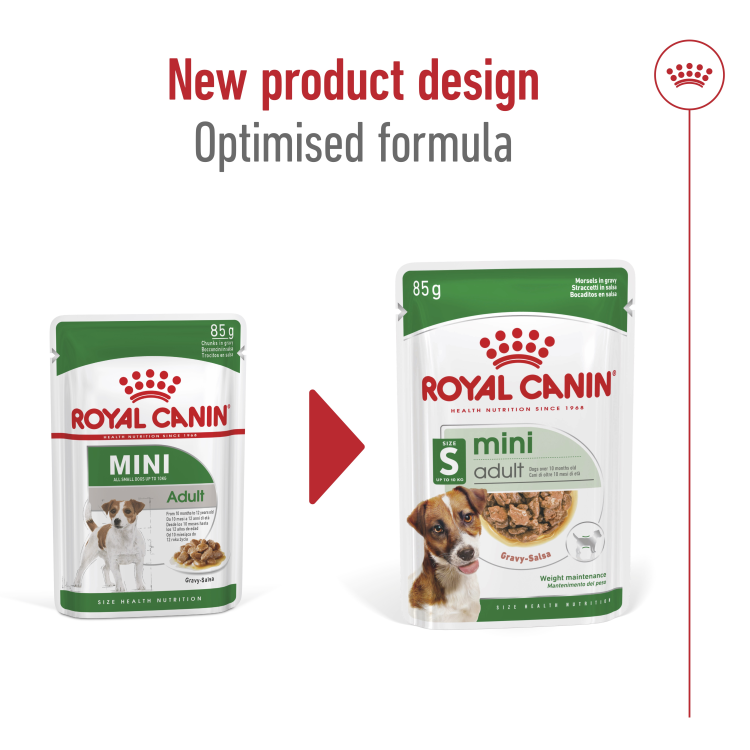 Size Health Nutrition Mini Adult (Wet Food - Pouches) 12 x 85 g