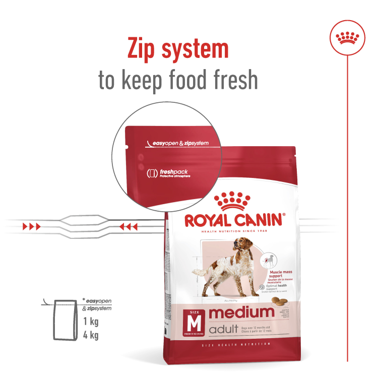 Size Health Nutrition Medium Adult 4 kg
